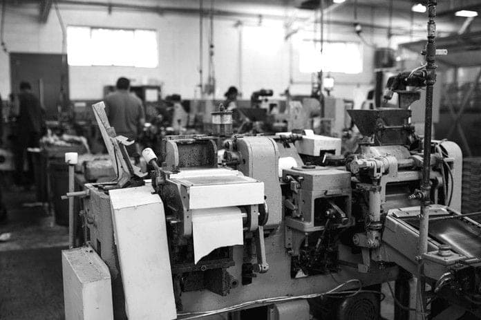 Factory workstation detail