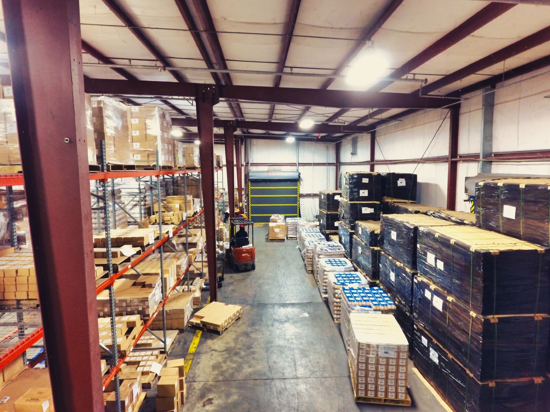 Warehouse interior operations